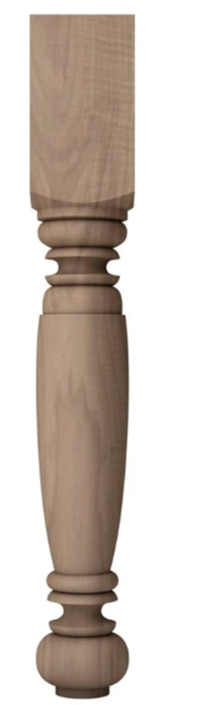 Walnut – Farmhouse Leg Set